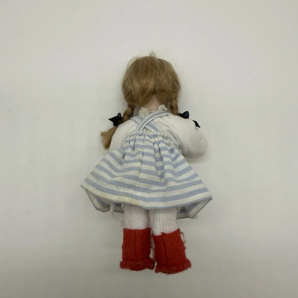 Lot of 5 Käthe Kruse‎ Club Edition 1:12 Miniature Porcelain Dollhouse Dolls Mint